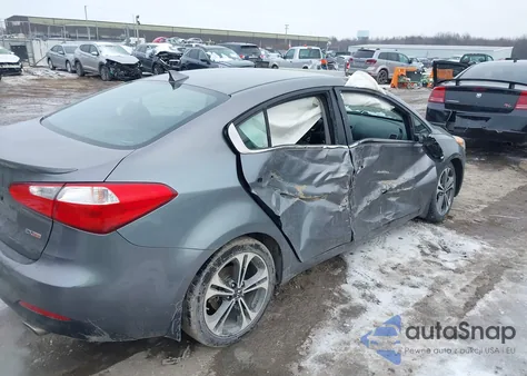 2015 Kia Forte Ex из США, поврежденный, VIN KNAFX4A8XF5365179